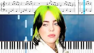 Billie Eilish - Therefore I am (easy piano tutorial)