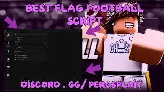 #1 ROBLOX FLAG FOOTBALL SCRIPT | QB Aimbot| Walkspeed | Ball Magnet | Jump Boost + MORE!