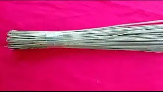 Easy technique Make stick broom || broom making || coconut stick broom ||