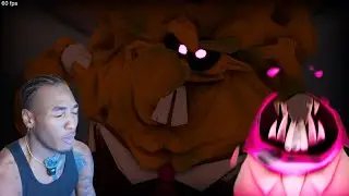 SPONGEBOB IS TRYING TO EAT ME HORROR!!!