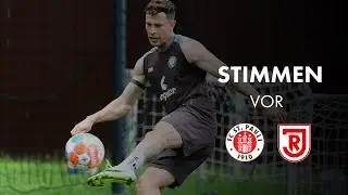 James Lawrence und Maxi Dittgen vor dem Heimspiel gegen Jahn Regensburg