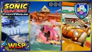 WISP GRAND PRIX | SONIC RACING CROSSWORLDS (No Commentary)