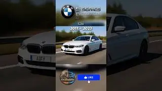 BMW 5 Series Evolution 😱 | Old to New 5 Series Cars | #Shorts