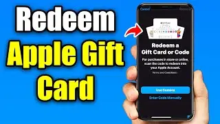 How To Redeem Apple Gift Card on iPhone or iPad