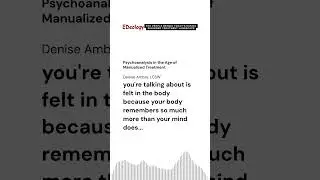 Psychoanalysis in the Age of Manualized Treatment