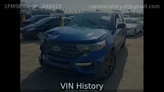 2023 Ford Explorer Xlt 2023 1FMSK7DH9PGA46015