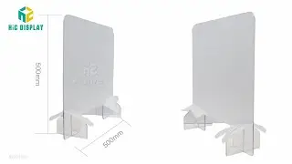 Custom Clear Acrylic Sneeze Guard