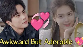Тот неловко-милый момент, когда Цзо И чуть не упала 😂💕