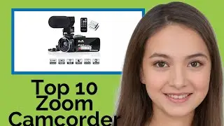 👉 Top 10 Zoom Camcorders  2021  (Review Guide)