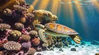 Ocean Calm | DREAM AQUARIUM 4K - Marine Life, Fish Tank Sounds for Deep Sleep