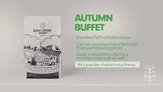 Deer Creek Seed Autumn Buffet Food Plot Mix