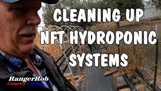 NFT Hydroponic System Clean-Up