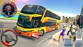 Euro Coach Bus Simulator 2020: City Bus Driving Games - Android Gameplay