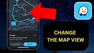 How to CHANGE The map View in WAZE | 2025