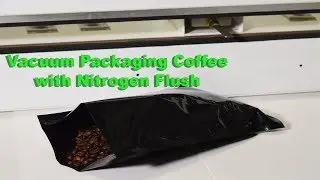 Vacuum Packaging Coffee with Nitrogen Flush