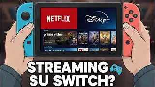 GUARDA NETFLIX SU NINTENDO SWITCH! SWITCH MODIFICA HOMEBREW 2025 PRIME DISNEY #nintendo  #switch