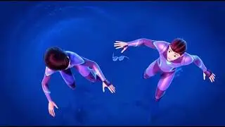 Funny Water Splash Comedy  1-Minute Slapstick Animation