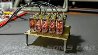 NIXIE Tube Programmable Frequency Display
