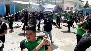 استعراض موكب سيد الشهداء اهلي السطيح ناحيه العزير  يوم العاشر