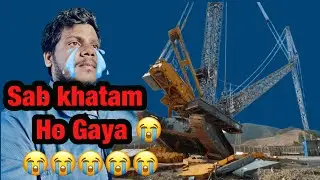 ASSAM LANKA MEIN HUA HAKSA @ CRAWLER CRANE 250 mt main boom with luffing !!!!!!  💥💥💥💥🔥🔥🔥💥💥🔥💥🔥🔥💥💥🔥🔥🔥💥