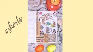Vintage Easter Journal ASMR | No Talking, No Music #shorts