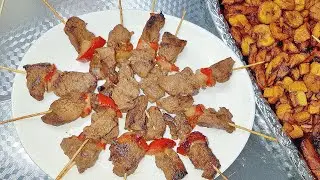 Brochettes rapides à la poêle, très facile a faire, toute la famille adore