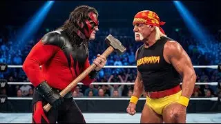 WWE 2K25 - Халк Хоган против Кейна | Матч без правил | PS5&trade; Pro [4K60]