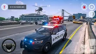 Police Car Chase Simulator 3D Game - Real Cop Cars Driving Simulator 2025 - Android GamePlay