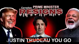 JUSTINE TRUDEAU RESIGNED Amidst Political Crisis!WHAT'S Next for CANADA and INDIA || TRUMP IS ANGRY