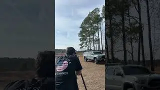 Q MINI FIX 300BLACKOUT AT 500YD W/ TRASH PANDA. 220GRAIN SUBSONICS