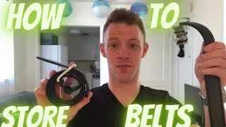 3 Ways To Store Your Belts !