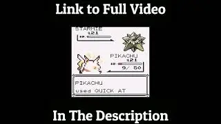 Let's Talk About Pok&eacute;mon: Yellow's Pikachu #shorts #pokemon