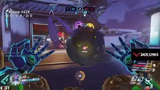 ML7 Zenyatta + Ana Gameplay Overwatch Season 30 Top 500