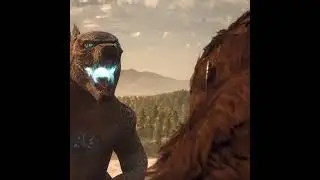 Godzilla vs Kong Whatsapp Status 💙💛🔥 #shorts #godzilla #kong