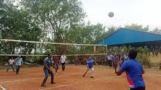 Boleyball match || Electric loco shed || vijayawada 