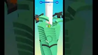 Stack Ball 3d Game Level 261 Gameplay | Joni Gamer #stackballgamevideo #jonigamer