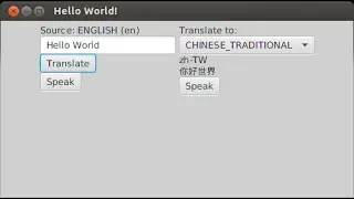 Google Translate (with tts) on JavaFX, using java-google-translate-text-to-speech