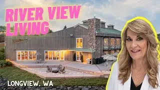 Breathtaking Columbia River View Luxury Estate | 5-Acre Masterpiece | Longview WA