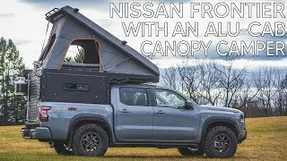 Nissan Frontier Pro-4X with Alu-Cab Canopy Camper Tour