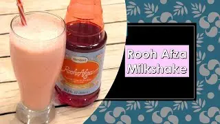 Rooh Afza Milkshake | Milkshake Recipe | Summer Drinks | #Shorts