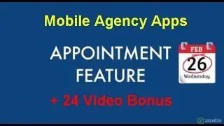 Mobile Agency Apps Appointment App + Bonuses