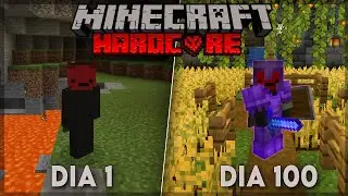 100 DIAS EM UM MUNDO S&Oacute; DE CAVERNAS NO MINECRAFT HARDCORE (1.17.1)