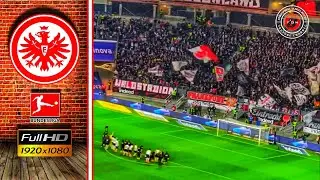 ⚪⚪ GREAT ATMOSPHERE EINTRACHT FRANKFURT FANS &bull; Eintracht Frankfurt vs Werder Bremen 2-0