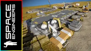 The A.I. Earth Like Planet Outpost!! - Space Engineers