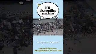 PCB board diamantling machine | Electronic component remove machine