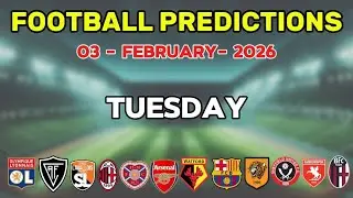 FOOTBALL PREDICTIONS TODAY 03 FEBRUARY 2026 | Serie A | England championship | BETTING 