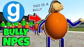 Абсолютно новый Bully Baldi: основы образования и обучения, погоня за NPCS, Gmod, Garry's Mod San...