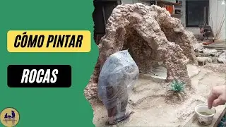 Cómo Pintar ROCAS REALISTAS con Tierras y Pigmentos | Técnica para Belén y Diorama