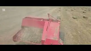 Прессую люцерну прессом Welger AP61