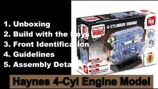 Haynes 4 Cylinder Engine Model Review and Build
